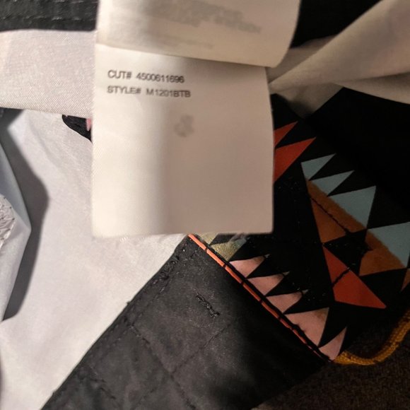 Billabong Men's Board Shorts Size 28 Recycler Pro Tribong Series Black And Blue - Picture 14 of 16